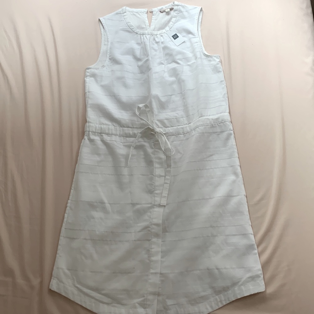 NWT GAP White Linen Summer Dress